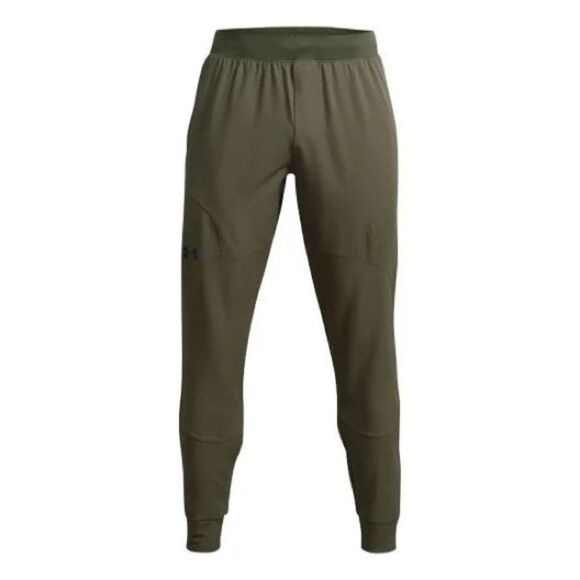 Under Armour UA Unstoppable Fitted Green Joggers - Picture 1 of 6